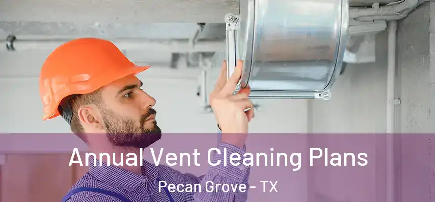 Annual Vent Cleaning Plans Pecan Grove - TX