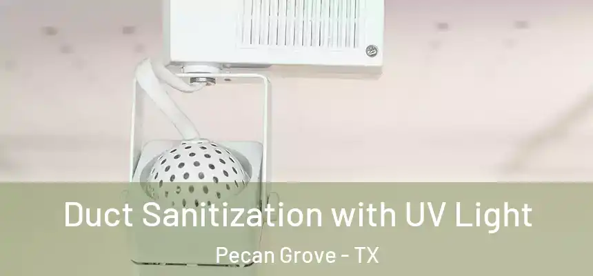  Duct Sanitization with UV Light Pecan Grove - TX